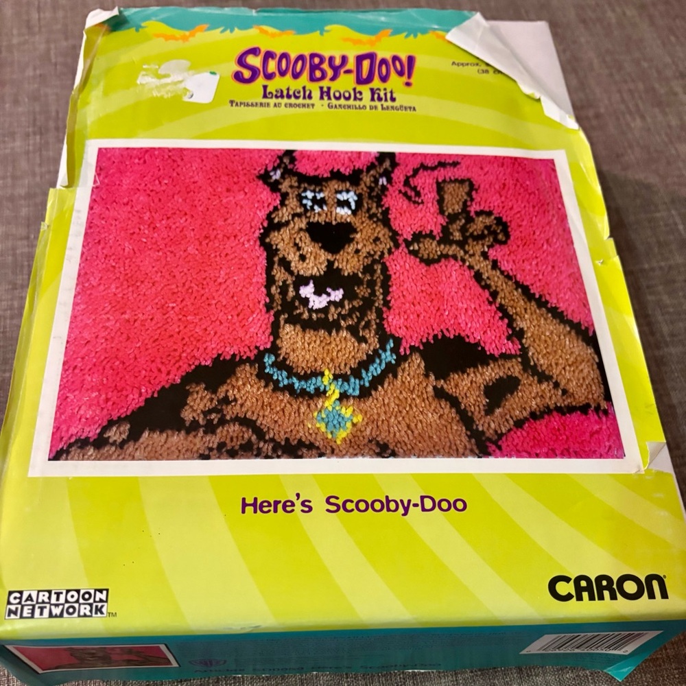 Carbon Scooby-Doo Latch Hook Kit - Multicolor